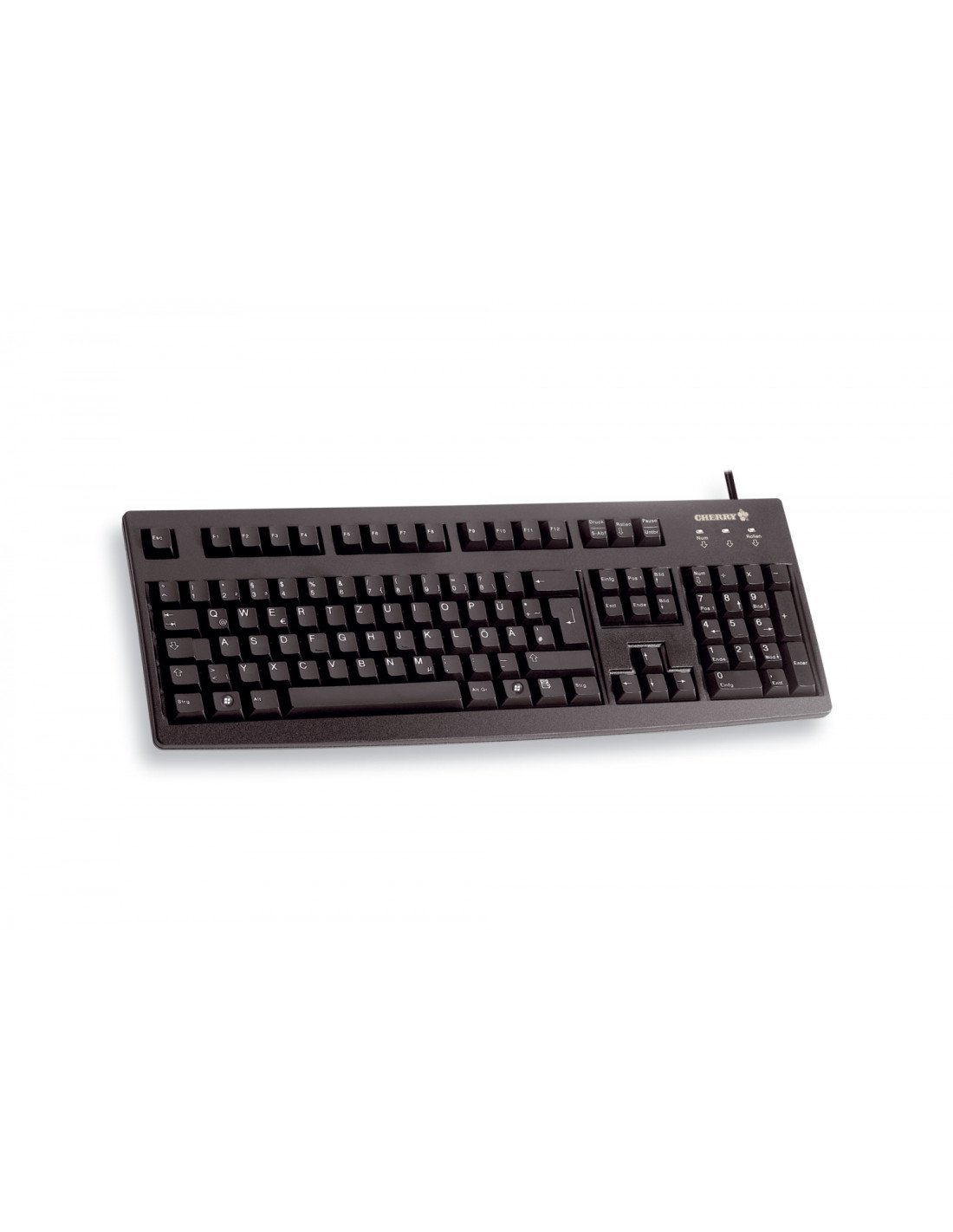 CHERRY G83-6105 teclado USB QWERTZ Alemán Negro