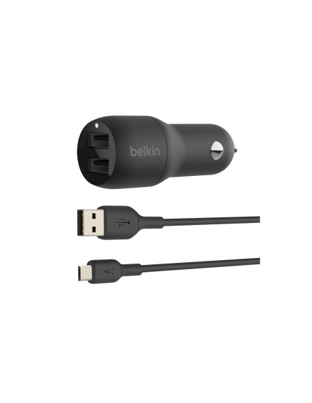 BELKIN BOOSTâ†‘CHARGE Auto USB 2.0 Negro