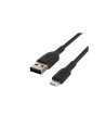 Cable Belkin de conector Lightning macho/USB A macho 1 m Negro