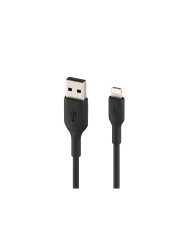 Cable Belkin de conector Lightning macho/USB A macho 3 m Negro