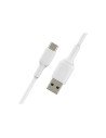 Cable Belkin USB A macho/USB C macho 0,15 m Blanco