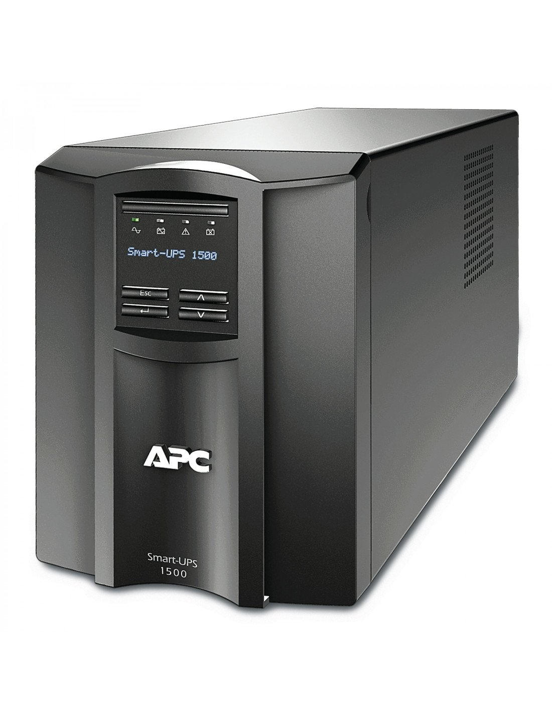 APC sistema de alimentación ininterrumpida (UPS) LÍ­nea interactiva 1500 VA, 1000 W, 8 salidas AC Negro
