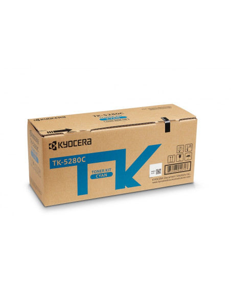 KYOCERA TK-5280C cartucho de tóner 1 pieza(s) Original Cian