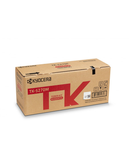 KYOCERA TK-5270M cartucho de tóner 1 pieza(s) Original Magenta