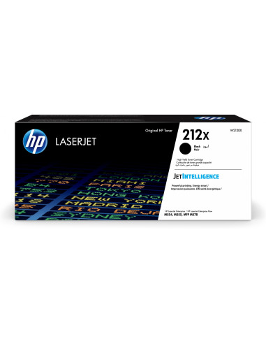 HP Cartucho de tóner Original LaserJet 212X negro de alta capacidad