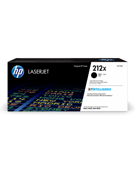 Toner hp 212X 1 pieza original negro W2120X