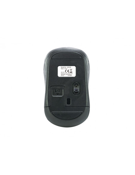 Equip 245108 ratón Viajes Ambidextro RF inalámbrico Óptico 1600 DPI
