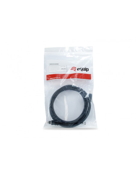 Equip 608051 cable de red Negro 2 m Cat8.1 S/FTP (S-STP)