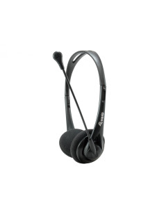 Equip Chat Headset Auriculares Alámbrico Diadema Llamadas/Música Negro