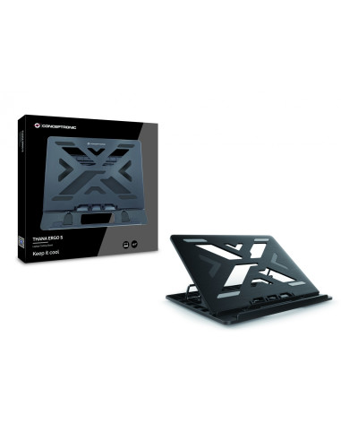 Conceptronic ERGO Laptop Cooling Stand Soporte para ordenador
