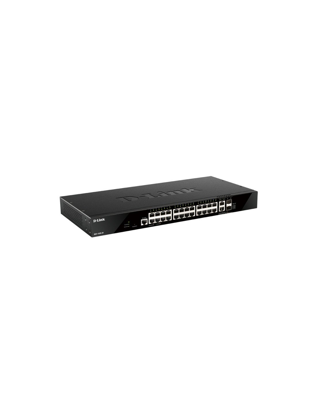 D-Link switch Gestionado L3 10G Ethernet (100/1000/10000) 1U Negro