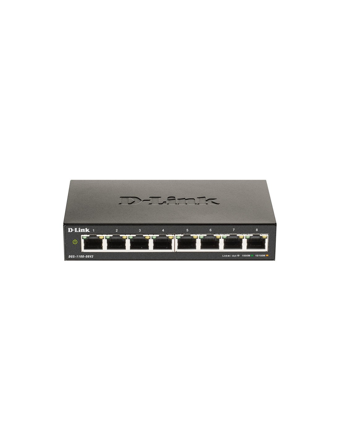 D-Link switch Gestionado Gigabit Ethernet (10/100/1000) Negro