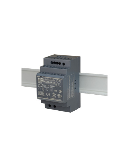 D-Link DIS-H60-24 unidad de fuente de alimentación 60 W Negro