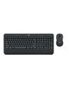 Logitech advanced combo teclado y raton rf inalambrico qwertz aleman negro