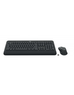 Logitech advanced combo teclado y raton rf inalambrico qwertz aleman negro 2