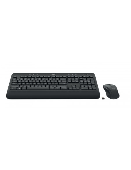 Logitech advanced combo teclado y raton rf inalambrico qwertz aleman negro