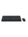 Logitech advanced combo teclado y raton rf inalambrico qwertz aleman negro
