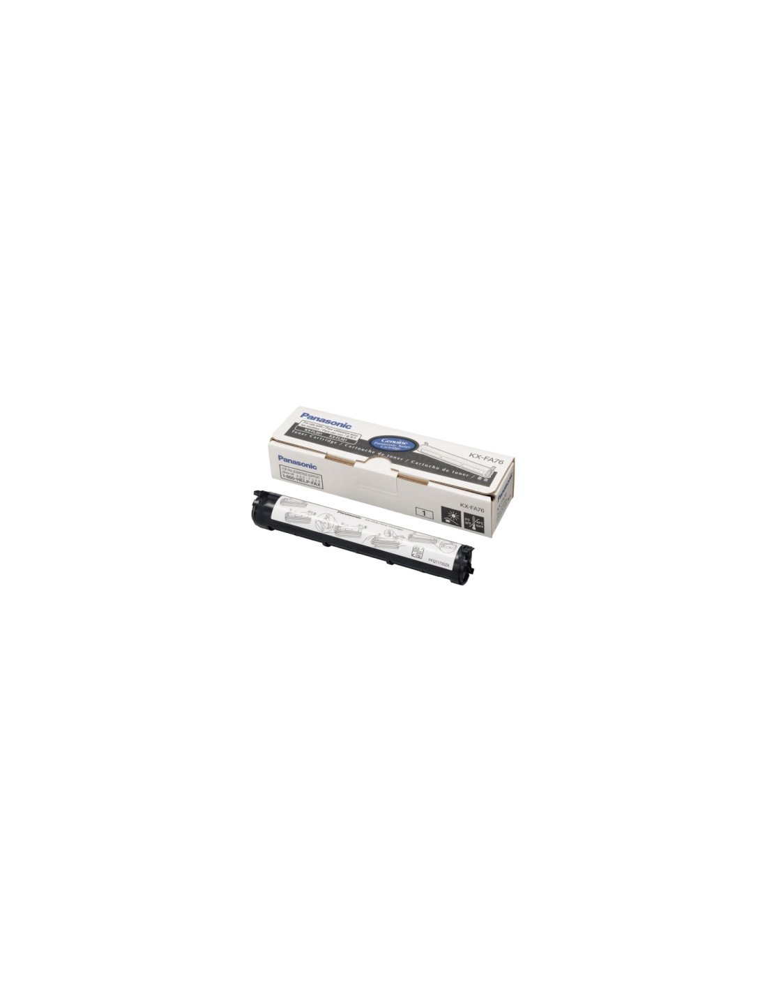 Panasonic KX-FA76X cartucho de toner original negro