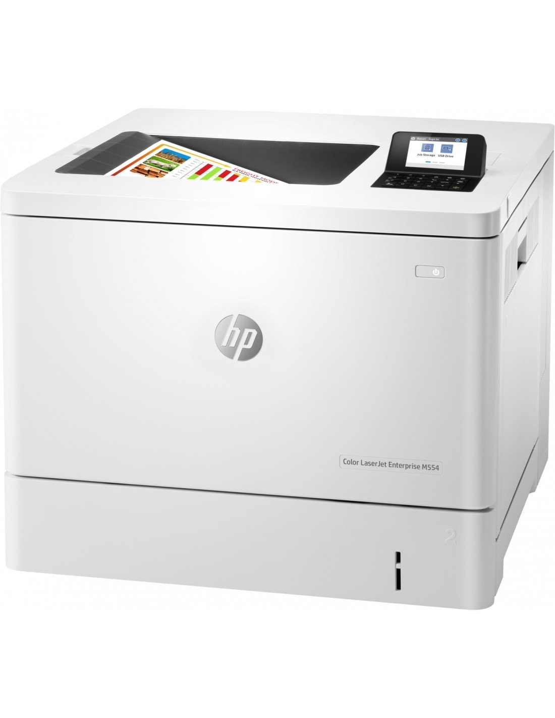 Hp Color LaserJet Enterprise M554dn Impresora laser 1200 x 1200dpi A4 blanco