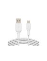 Belkin cable USB 2 m USB A USB C Blanco