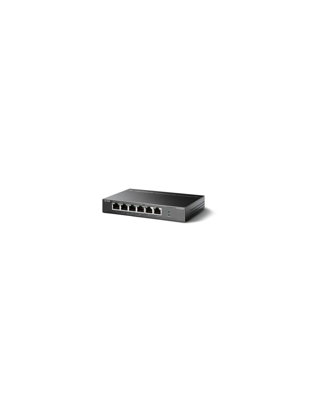 TP-LINK switch Fast Ethernet (10/100) EnergÍ­a sobre Ethernet (POE) Negro