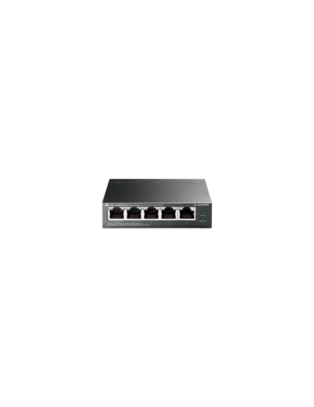 TP-LINK switch No administrado L2 Gigabit Ethernet (10/100/1000) EnergÍ­a sobre Ethernet (PoE) Negro