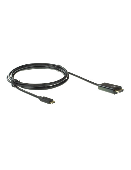 Ewent EW9824 adaptador de cable de vídeo 2 m USB Tipo C HDMI tipo A