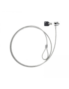TooQ TQCLKC0025 cable antirrobo Plata 1,5 m
