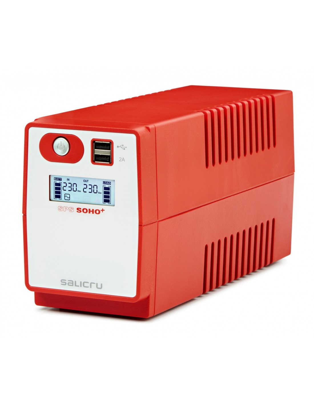 Salicru SPS 500 VA SOHO IEC 300 W Rojo, Blanco