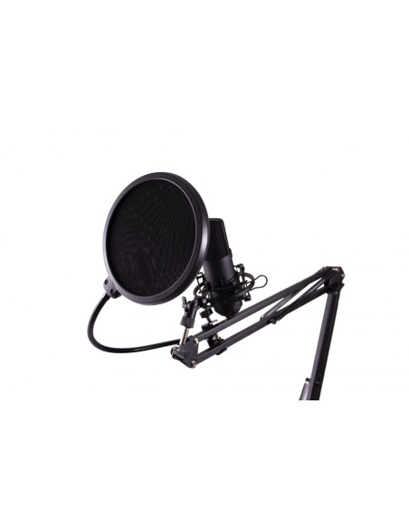 CoolBox MICROFONO STREAMING USB FILTRO+BRAZO+TRIPODE