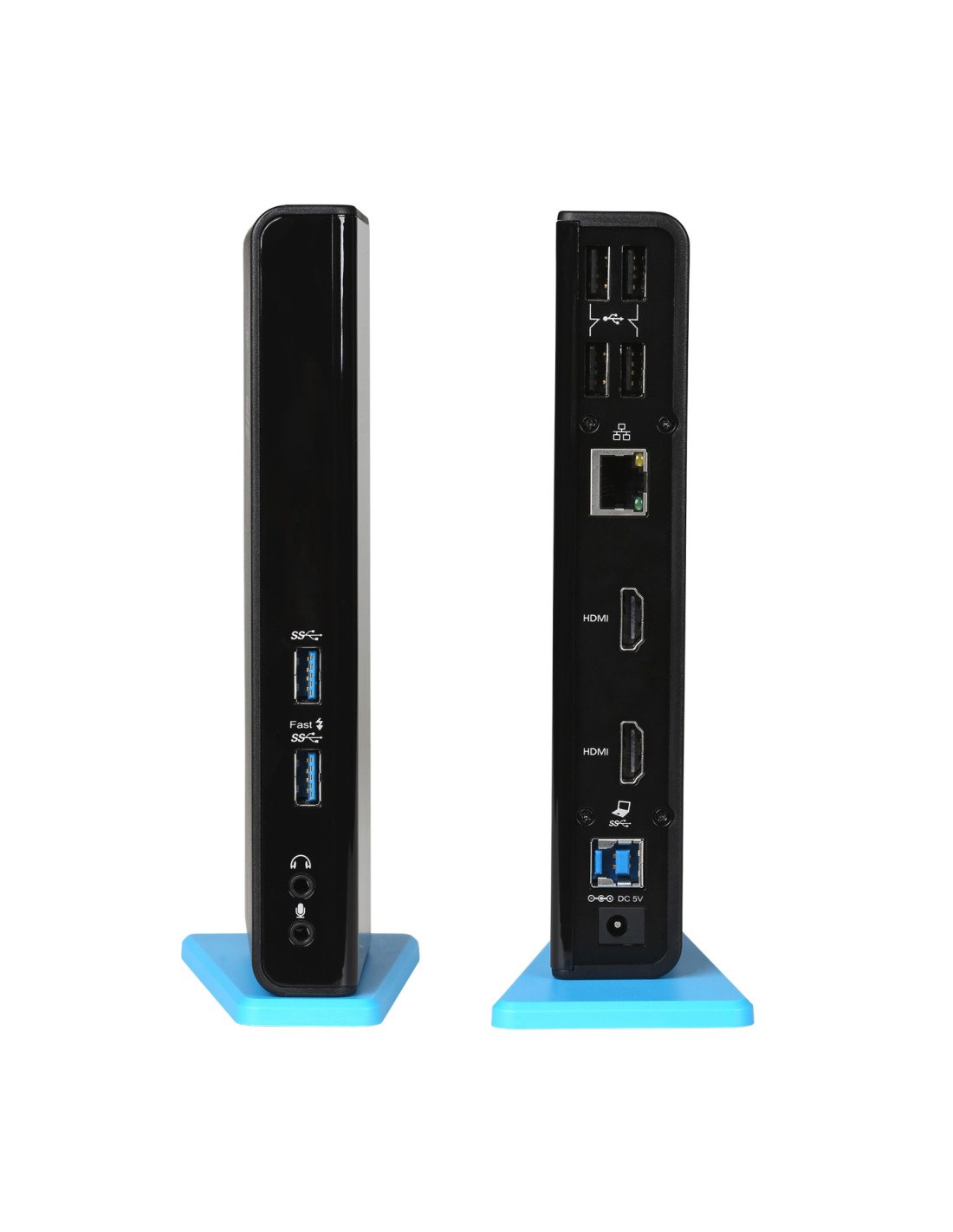 I-TEC USB 3.0/USB-C Dual HDMI Docking Station Negro