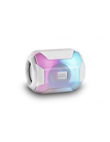 Mars Gaming MSBAXW, Altavoz Bluetooth RGB, Compacto,10W,