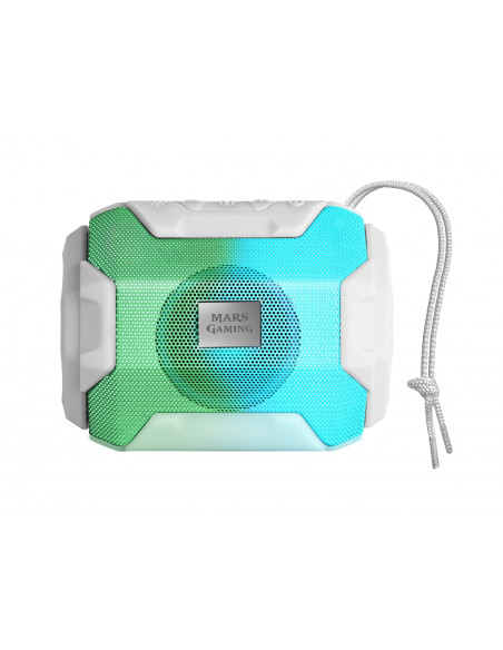 Mars Gaming MSBAXW, Altavoz Bluetooth RGB, Compacto,10W,