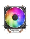 Mars gaming ventilador disipador cpu rgb 9cm 130w tdp negro