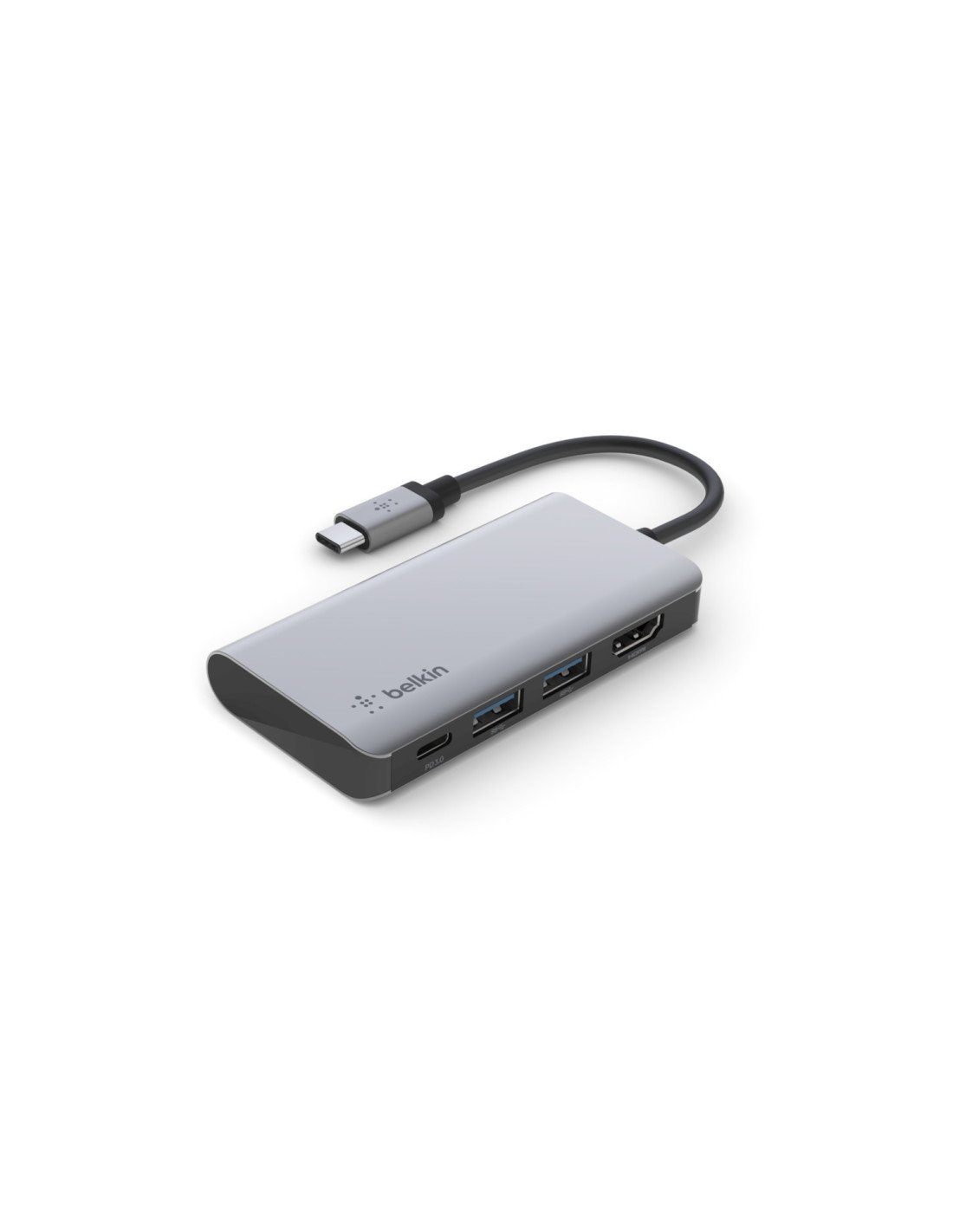 Belkin USB 3.2 Gen 1 (3.1 Gen 1) Type-C 5000 Mbit/s Plata