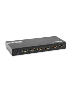 Equip 332726 Interruptor de video HDMI 2.0 negro 2