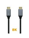 Aisens Cable Displayport V1.4 8k 60hz macho a macho 2m gris negro