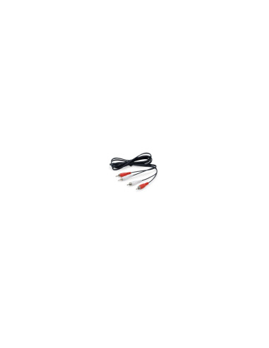 Equip 147094 cable de audio 2,5 m 2 x RCA Negro
