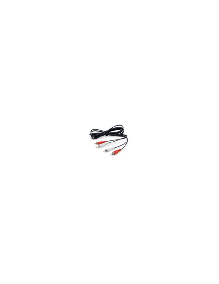 Equip 147094 cable de audio 2,5 m 2 x RCA Negro
