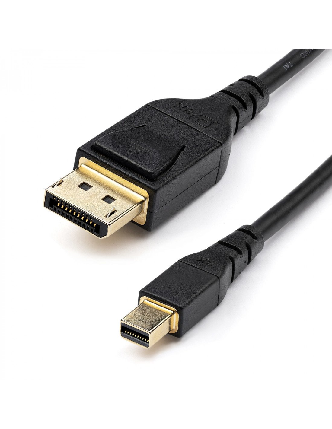 StarTech.com Cable adaptador Mini displayport macho a displayPort  macho 1.4 Certificado por VESA 1m negro