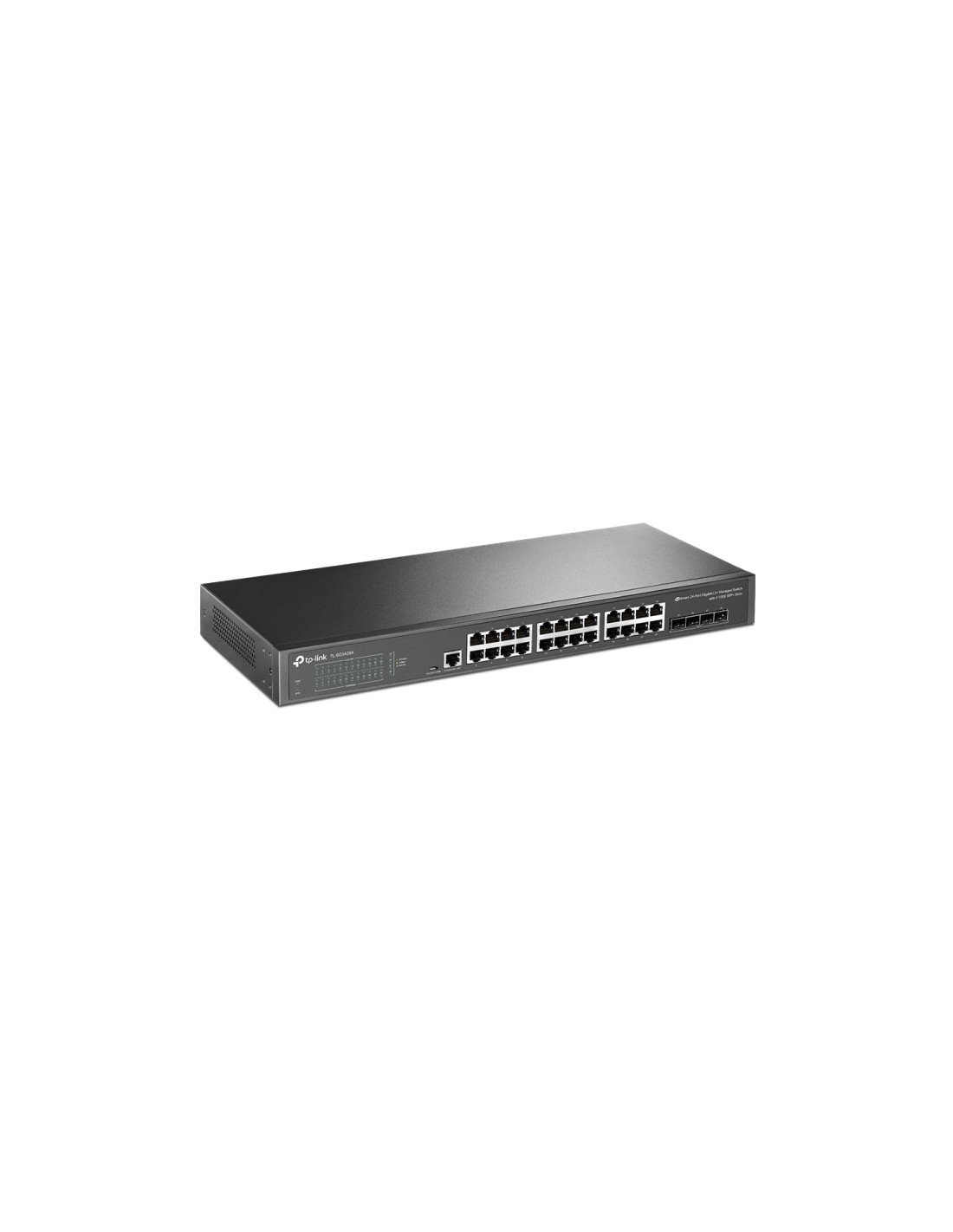 TP-LINK switch Gestionado L2+ Gigabit Ethernet (10/100/1000) Negro
