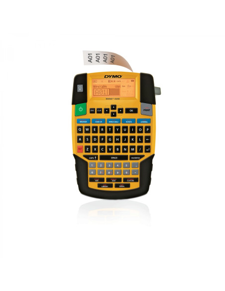 DYMO RHINO 4200 Rotuladora multiusos industrial | Teclado QWERTY