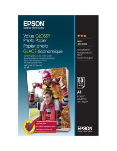Epson Value Glossy Photo Paper - A4 - 50 Hojas
