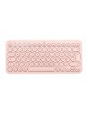 Logitech K380 for mac Teclado bluetooth qwerty español rosa