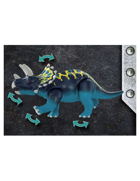 Playmobil Triceratops: Battle for the Legendary Stones