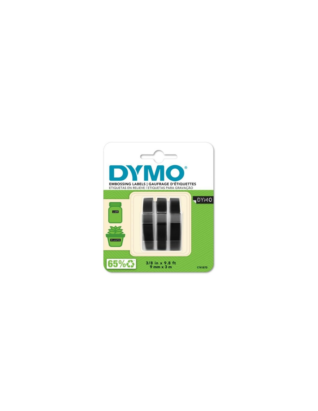 DYMO 3D label tapes cinta para impresora de etiquetas