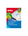 Apli 01271 Etiqueta de impresora A4 blanco