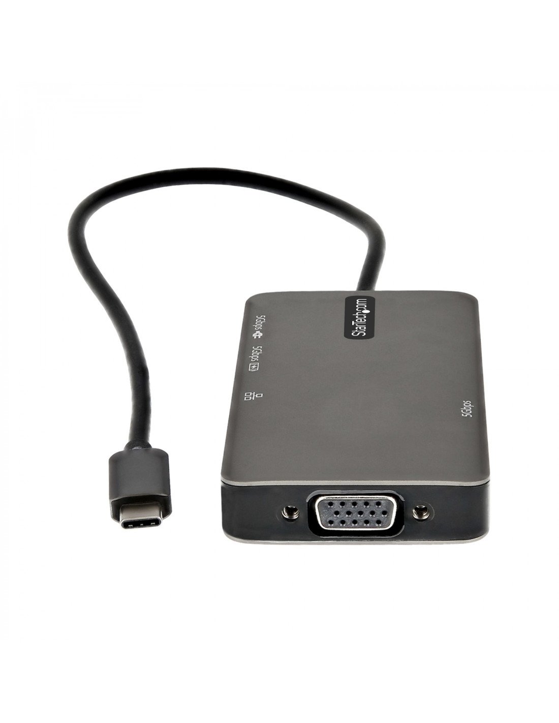 StarTech.com Hub usb 3.2 gen 1 tipo-c 6puertos negro gris