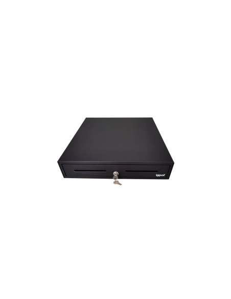 iggual Cajón Portamonedas IRON-70 44,5cm 5+8 negro