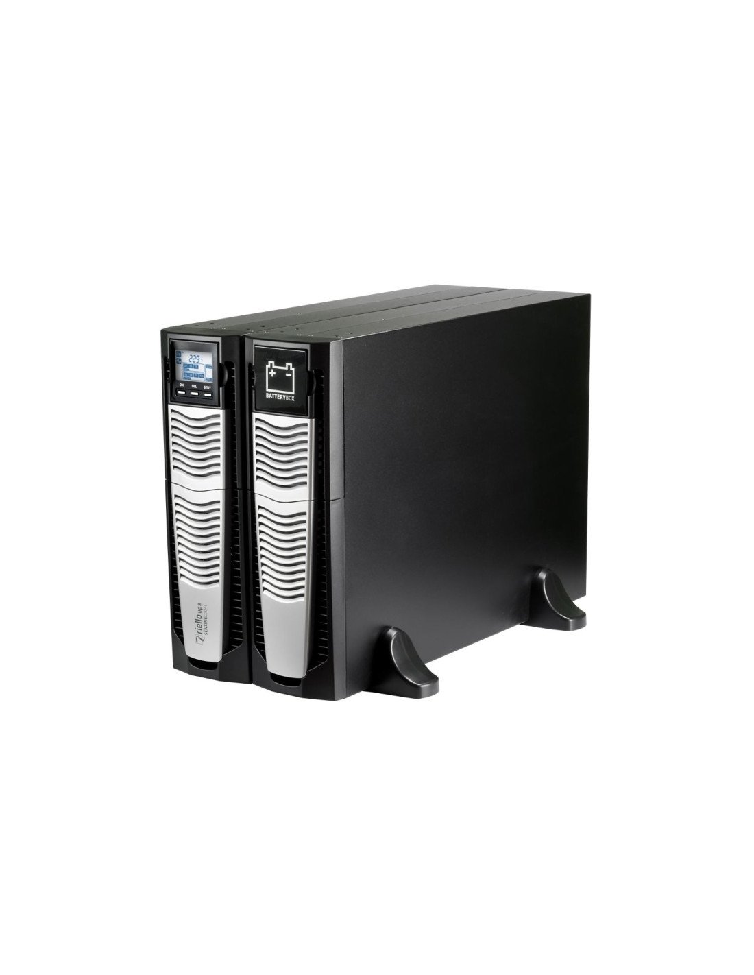 Riello Sentinel Dual Doble conversión (en lÍ­nea) 4 kVA 3600 W 3 salidas AC 3U Negro